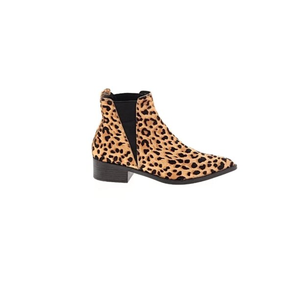 Steve Madden Women's Jerry Leopard Boots - size 6.5 - Picture 2 of 7